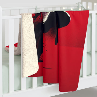 Flag Village Poland Sporting Flag Sherpa Fleece Blanket POL0009