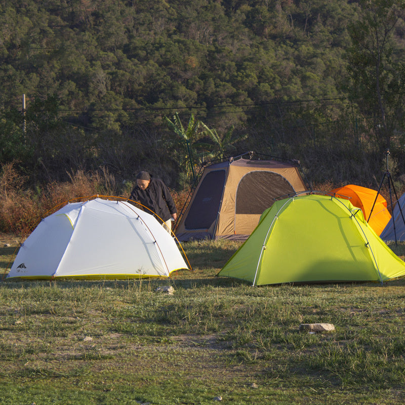 Flag Village Ultra-light Double-layer Camping Windproof And Rainstorm Outdoor Hiking Tent