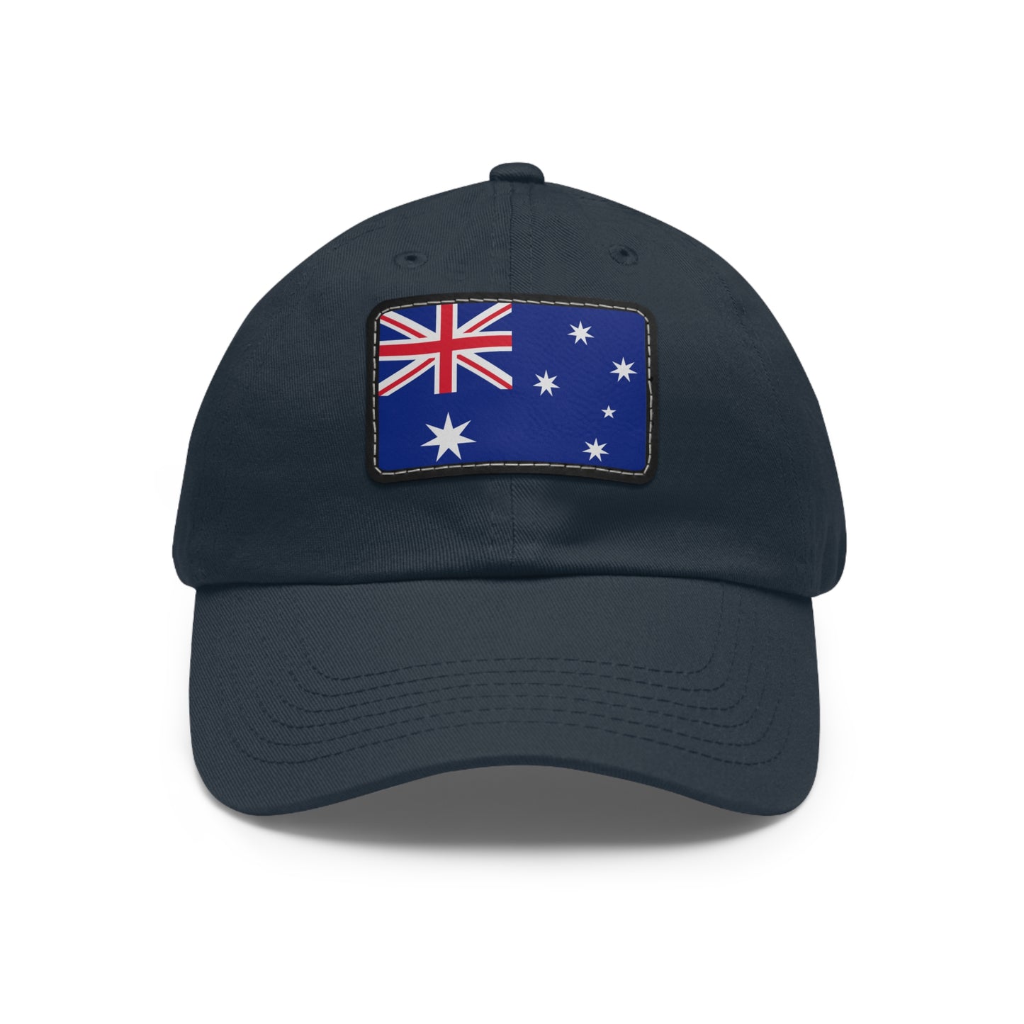 Flag Village Australia Flag Hat Cap with Leather Patch