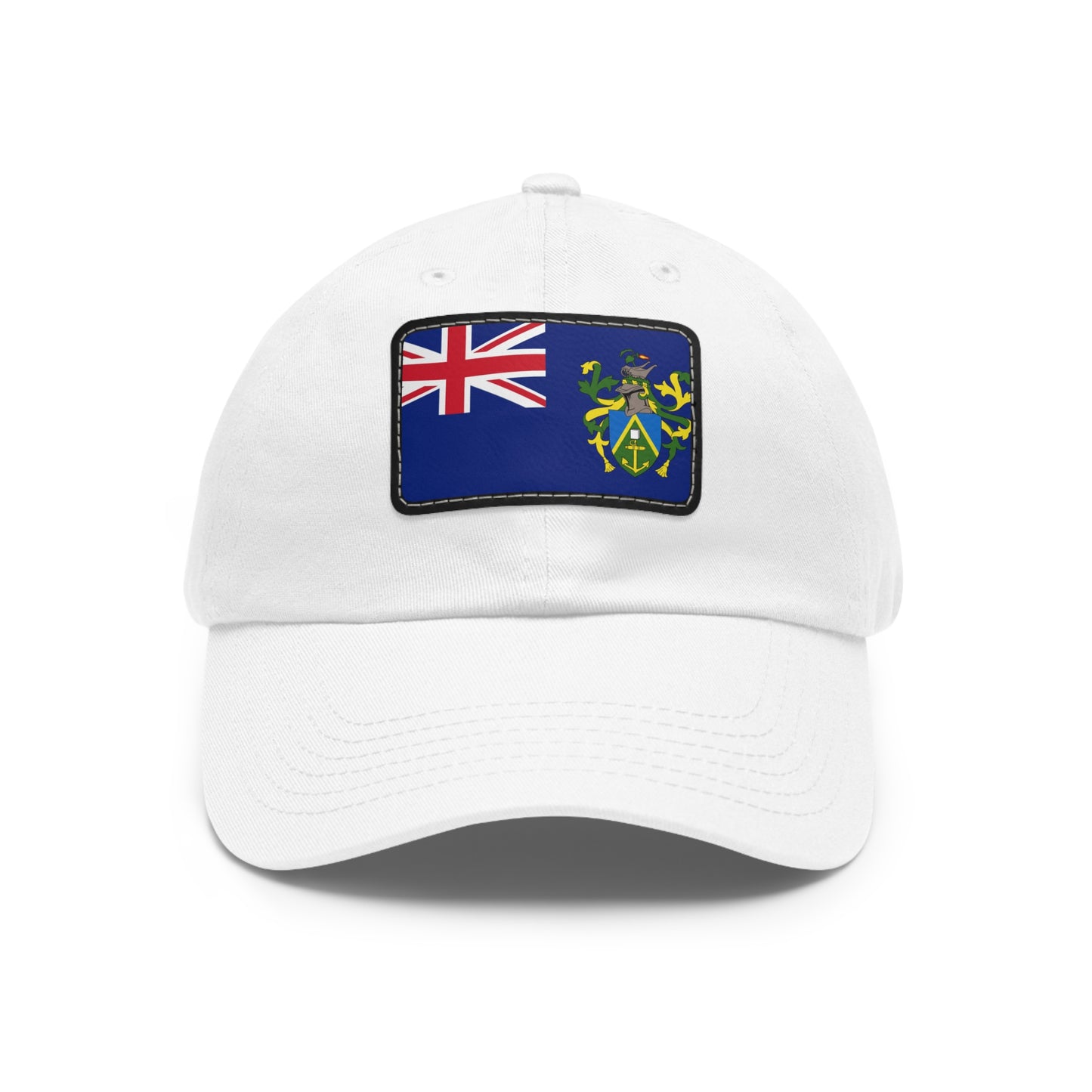 Flag Village Pitcairn Flag Hat Cap with Leather Patch