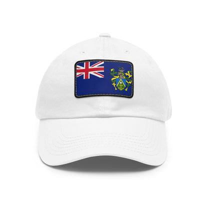 Flag Village Pitcairn Flag Hat Cap with Leather Patch