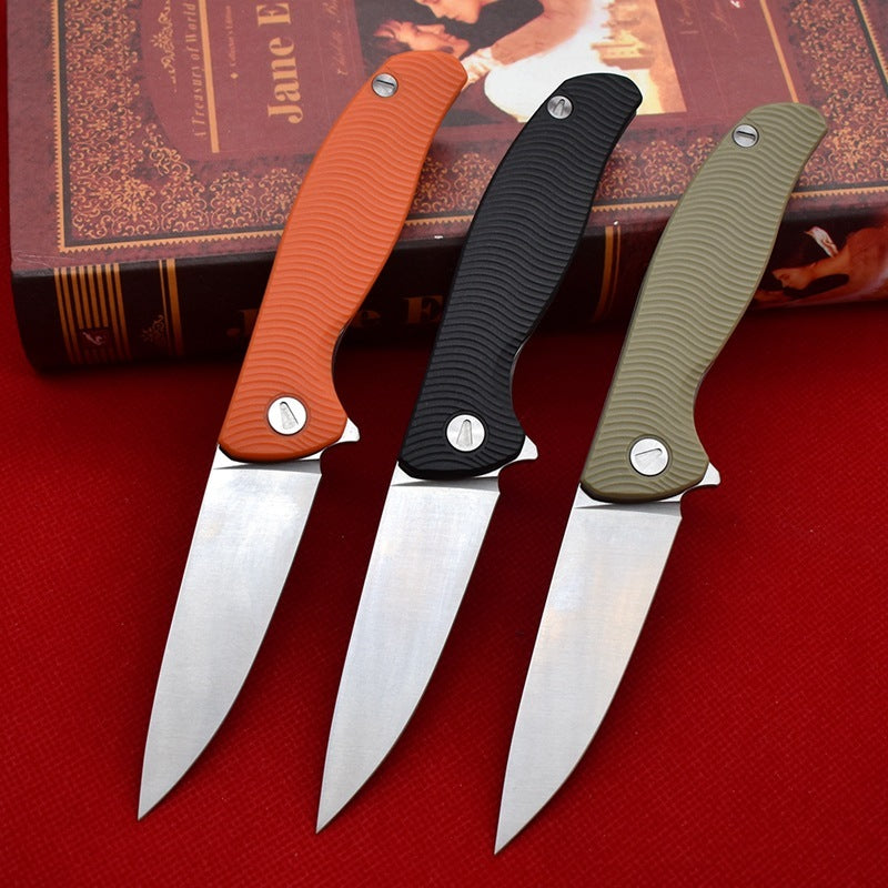 Flag Village Outdoor Folding Knife For Camping And Hunting