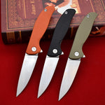 Flag Village Outdoor Folding Knife For Camping And Hunting