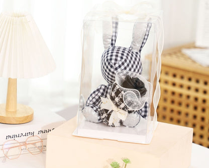 Flag Village Bear Gift Box Doll Flower Crafts