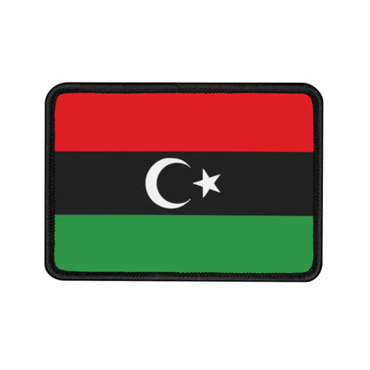 Flag Village Libya Flag Embroidery Iron-On Patches