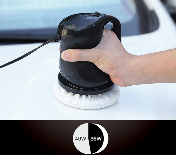Flag Village Auto Tools 12V car waxing glaze polishing machine Car electric waxing machine home polishing and polishing car scratch repair
