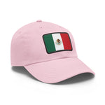 Flag Village Mexico Flag Hat Cap with Leather Patch