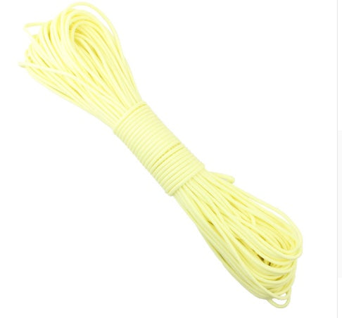 Flag Village Luminous 9-core luminous rope Camping outdoor safety equipment special rope 9-cell umbrella rope