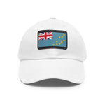 Flag Village Tuvalu Flag Hat Cap with Leather Patch