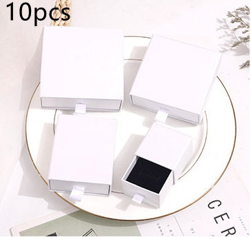 Flag Village Paper Box Custom Jewelry Box Chic Small Jewerly Packaging Display For Necklace Bulk Drawer Cardboard Gift Box