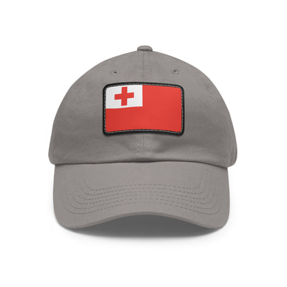 Flag Village Tonga Flag Hat Cap with Leather Patch