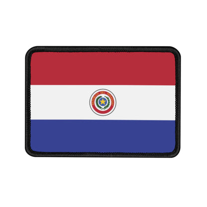 Flag Village Paraguay Flag Embroidery Iron-On Patches