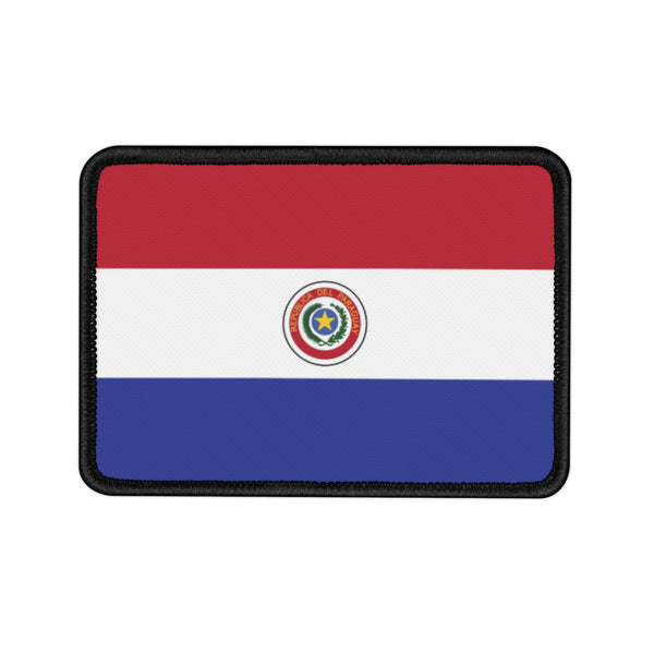Flag Village Paraguay State Flag Embroidered Iron-On Patch