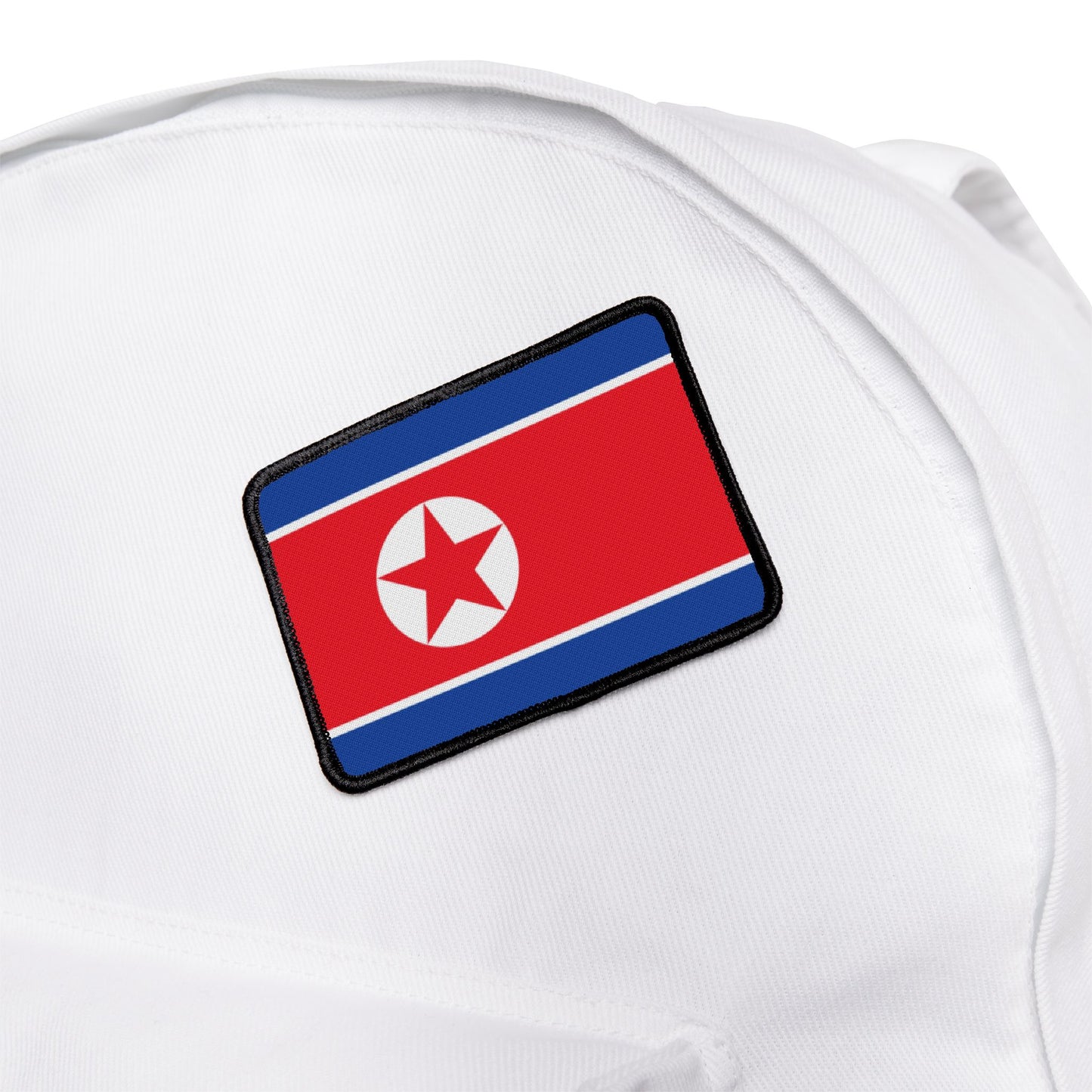 Flag Village North Korea Flag Embroidery Iron-On Patches