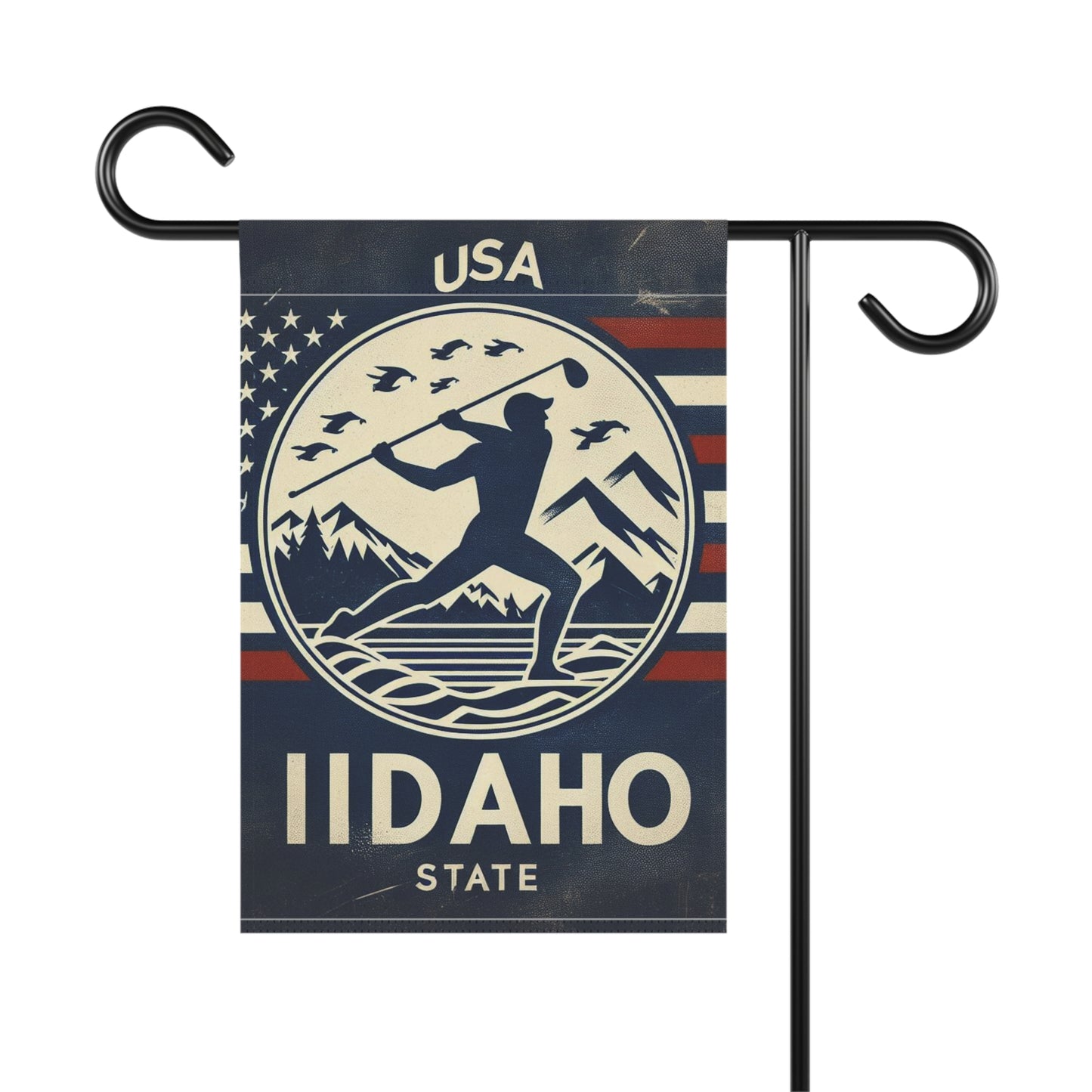 Flag Village Idaho State Flag Sporting Garden & House Banner ID0001