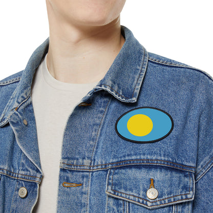 Flag Village Palau Flag Embroidery Iron-On Patches