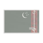 Flag Village Turkmenistan Flag 18" x 12" / 36" x 24" / 60" x 36"