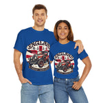 Flag Village UK Vintage Car Flag T-SHIRT Heavy Cotton Tee UK0023