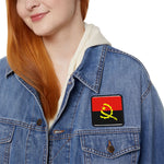 Flag Village Angola Flag Embroidery Iron-On Patches