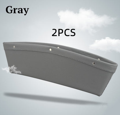 Flag Village Auto Tools Car Organizer Box Caddy Catcher PU Leather Seat Gap Storage Bag