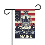 Flag Village Maine State Flag Sporting Garden & House Banner ME0003