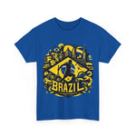 Flag Village Brazil Sporting Flag T-SHIRT Heavy Cotton Tee BRA0011