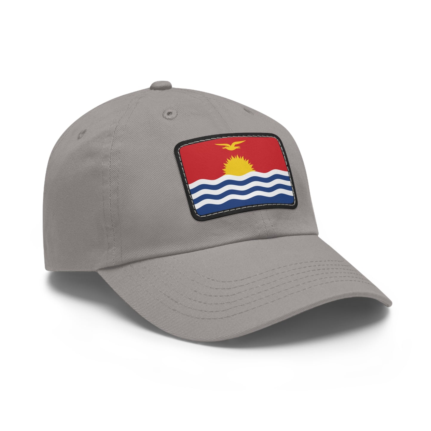Flag Village Kiribati Flag Hat Cap with Leather Patch