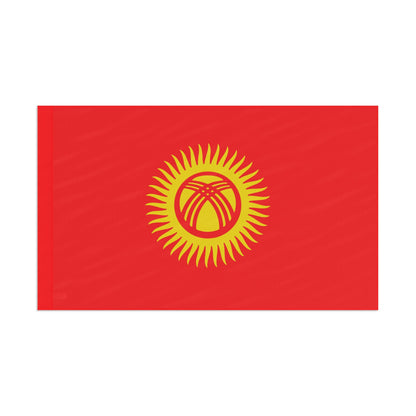 Flag Village Kyrgyzstan Flag 18" x 12" / 36" x 24" / 60" x 36"