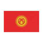 Flag Village Kyrgyzstan Flag 18" x 12" / 36" x 24" / 60" x 36"