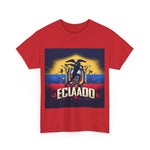 Flag Village Ecuador Sporting Flag T-SHIRT Heavy Cotton Tee ECU0003