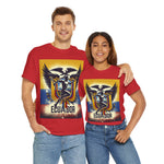 Flag Village Ecuador Sporting Flag T-SHIRT Heavy Cotton Tee ECU0007
