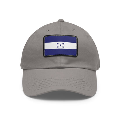Flag Village Honduras Flag Hat Cap with Leather Patch