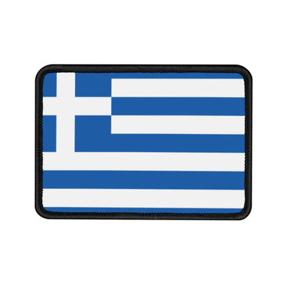 Flag Village Greece Flag Embroidery Iron-On Patches