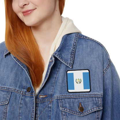 Flag Village Guatemala Flag Embroidery Iron-On Patches