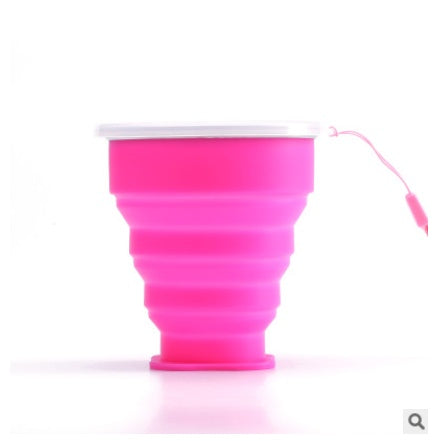 Flag Village Outdoor Portable Collapsible Water Cup Multi-function Creative Water Cup