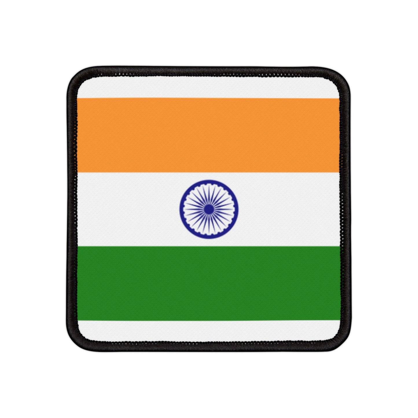 Flag Village India Flag Embroidery Iron-On Patches
