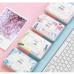 Flag Village Gift box tape set Luyu series DIY daily material stickers