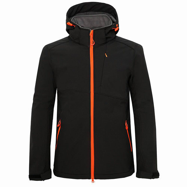 Flag Village Men's outdoor mountaineering storm suit windbreaker soft shell suit