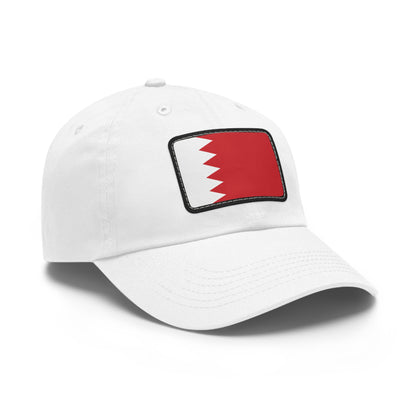 Flag Village Bahrain Flag Hat Cap with Leather Patch