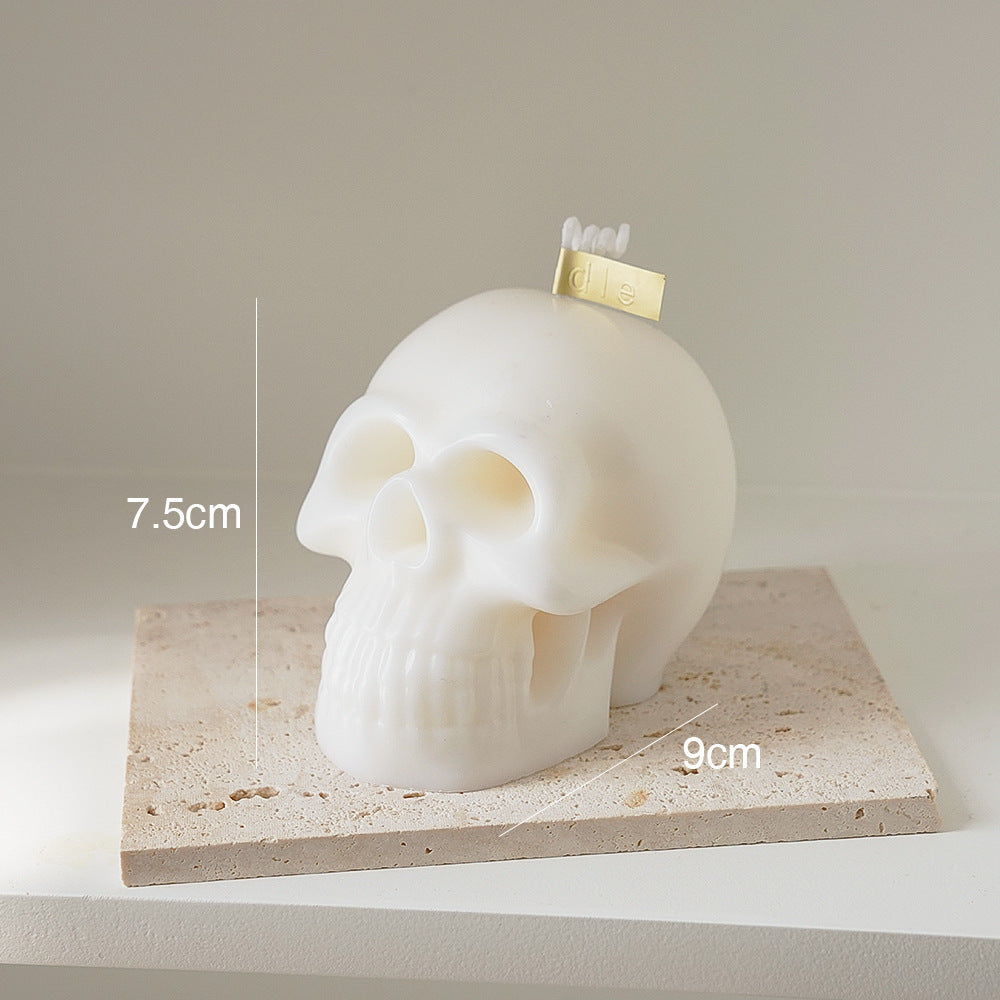 Flag Village Halloween Skull Scented Candle Gift Box