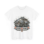 Flag Village UK Vintage Car Flag T-SHIRT Heavy Cotton Tee UK0013