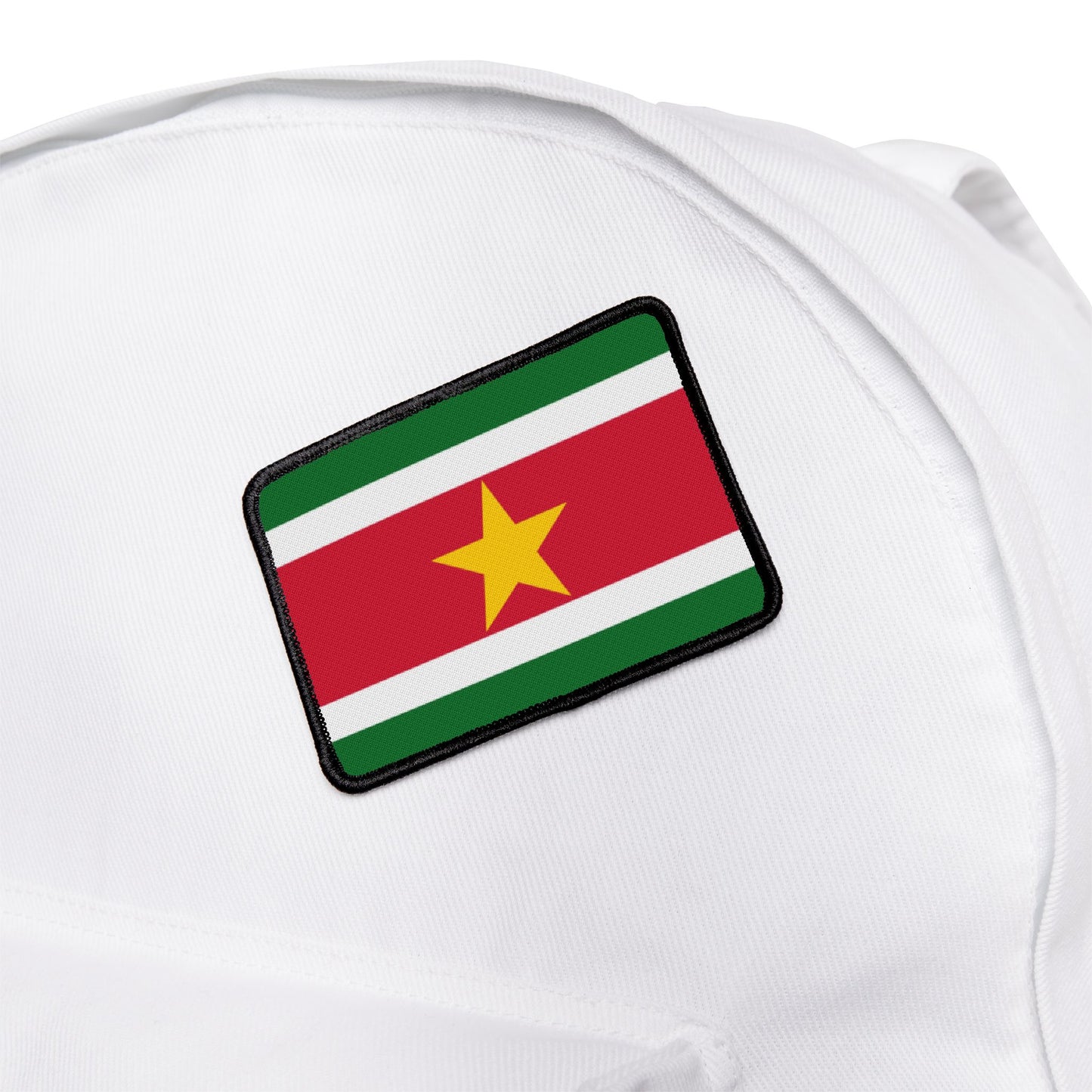 Flag Village Suriname Flag Embroidery Iron-On Patches