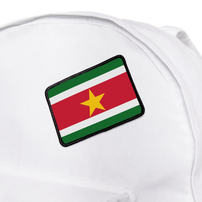 Flag Village Suriname Flag Embroidery Iron-On Patches