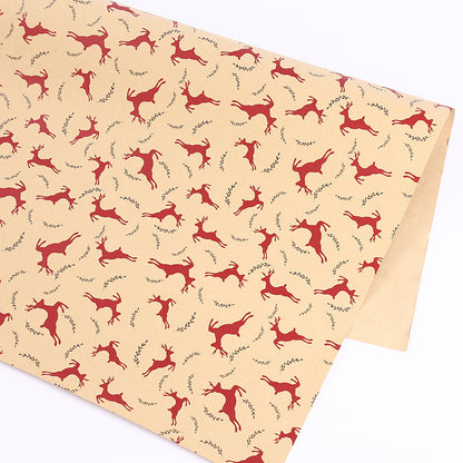 Flag Village Thickened Wrapping Paper For Christmas Gifts