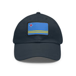 Flag Village Aruba Flag Hat Cap with Leather Patch