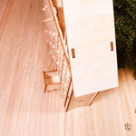 Flag Village DIY wooden calendar Christmas gift box
