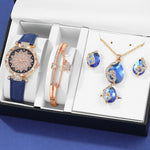 Flag Village Quartz Watch Five-piece Gift Box