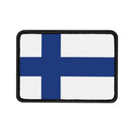 Flag Village Finland Flag Embroidery Iron-On Patches