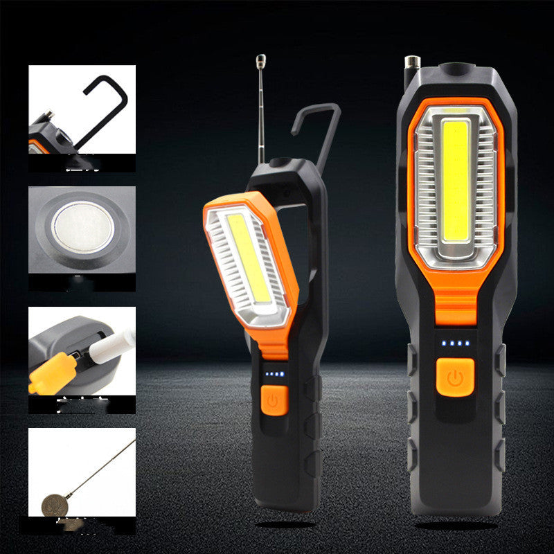 Flag Village Auto Tools Multifunctional COB Work Light Car Maintenance Light