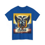 Flag Village Ecuador Sporting Flag T-SHIRT Heavy Cotton Tee ECU0007